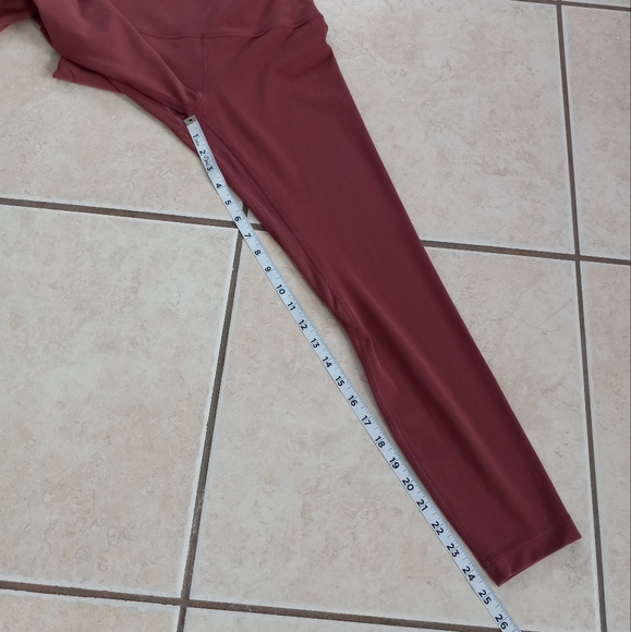 Lululemon Lunar New Year Align High Rise Pant 25" Smoky Red Nulu 6 - Picture 12 of 14